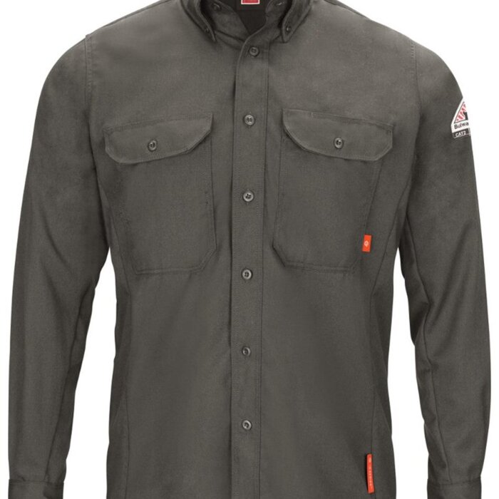 Men's Tall iQ Series® Long Sleeve Comfort Woven Lightweight Shirt Thumbnail