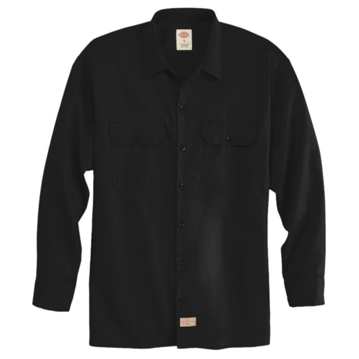 Men's Tall Long Sleeve Work Shirt Thumbnail