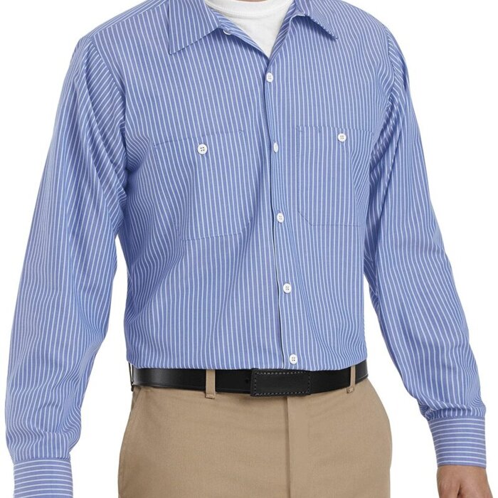 Men's Tall Premium Long Sleeve Work Shirt Thumbnail