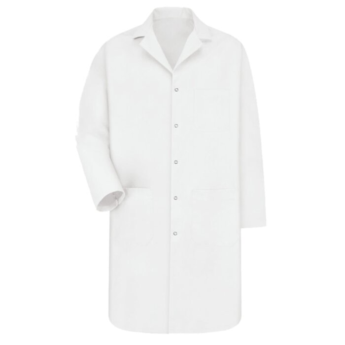 Unisex Gripper Front Lab Coat Thumbnail
