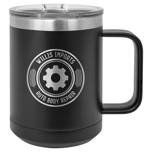 15oz Stainless Steel Coffee Tumbler