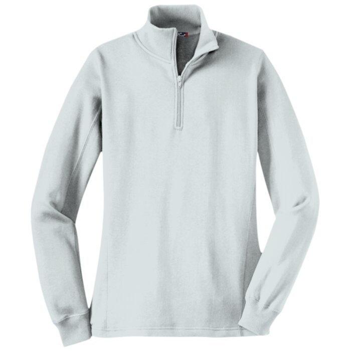 Ladies 1/4 Zip Sweatshirt Thumbnail