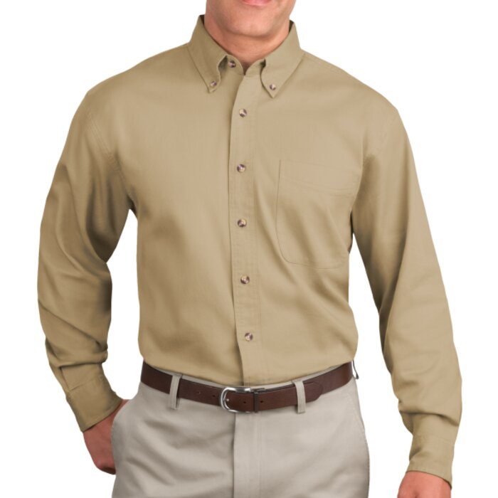 Long Sleeve Twill Shirt Thumbnail