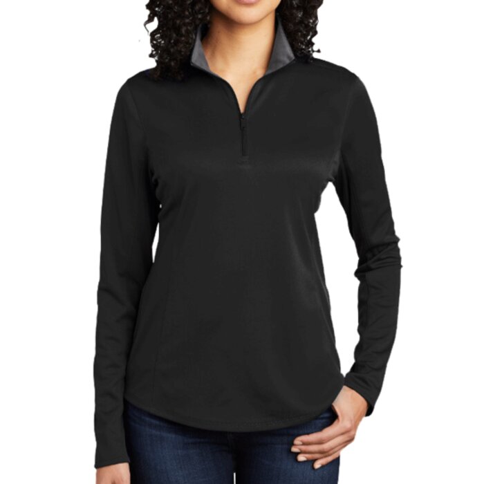 Ladies Silk Touch ™ Performance 1/4 Zip Thumbnail
