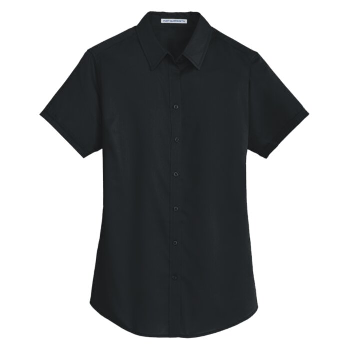 Ladies Short Sleeve SuperPro ™ Twill Shirt Thumbnail
