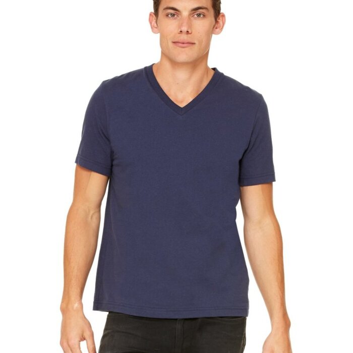 Unisex Jersey V-Neck Tee Thumbnail
