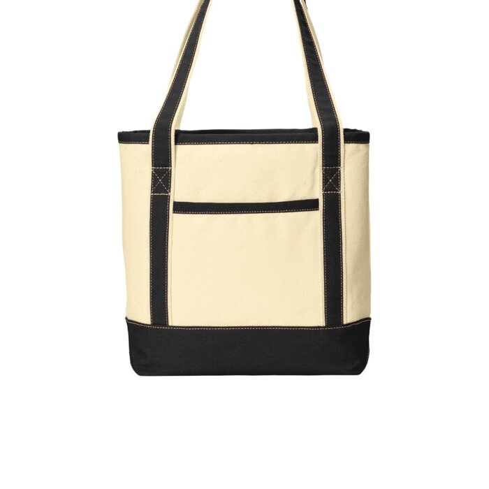 Medium Cotton Canvas Boat Tote Thumbnail