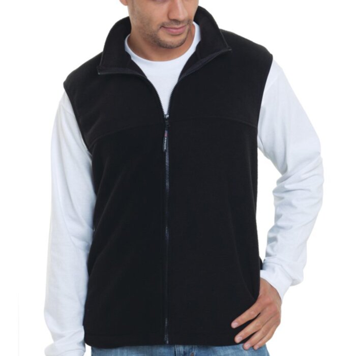 USA-Made Full-Zip Fleece Vest Thumbnail
