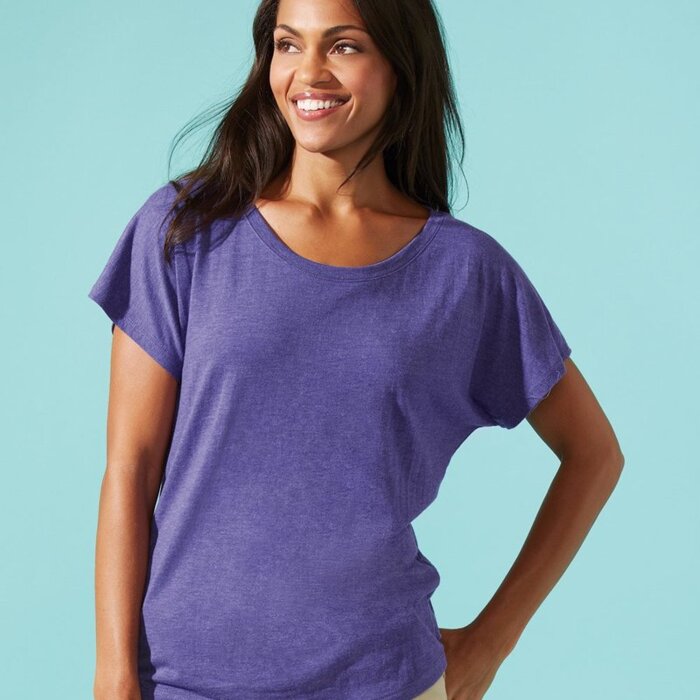 Women’s Triblend Short Sleeve Dolman Thumbnail