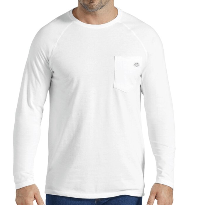 Men's Temp-iQ Performance Cooling Long Sleeve Pocket T-Shirt Thumbnail