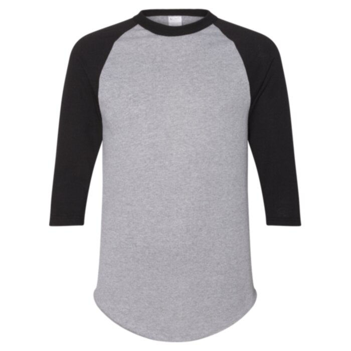 Three-Quarter Raglan Sleeve Baseball Jersey Thumbnail