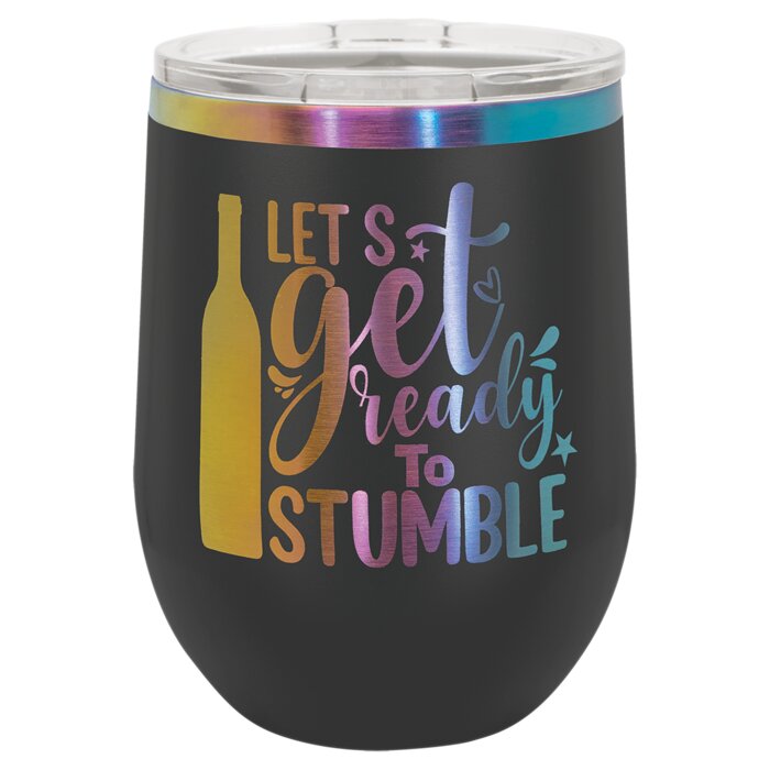 ION PRISM 12 oz. Stainless Steel Stemless Wine Tumbler w/Lid Thumbnail