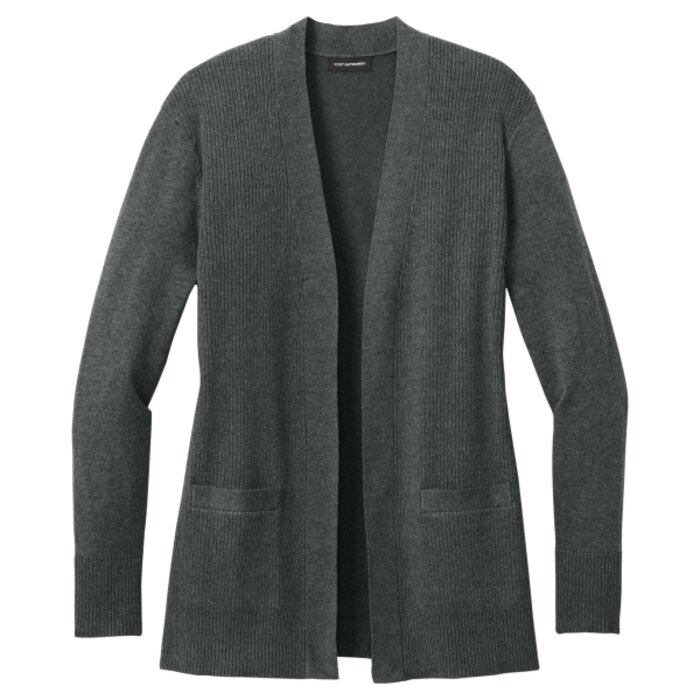 Women's Easy Care Open Front Cardigan Sweater Thumbnail
