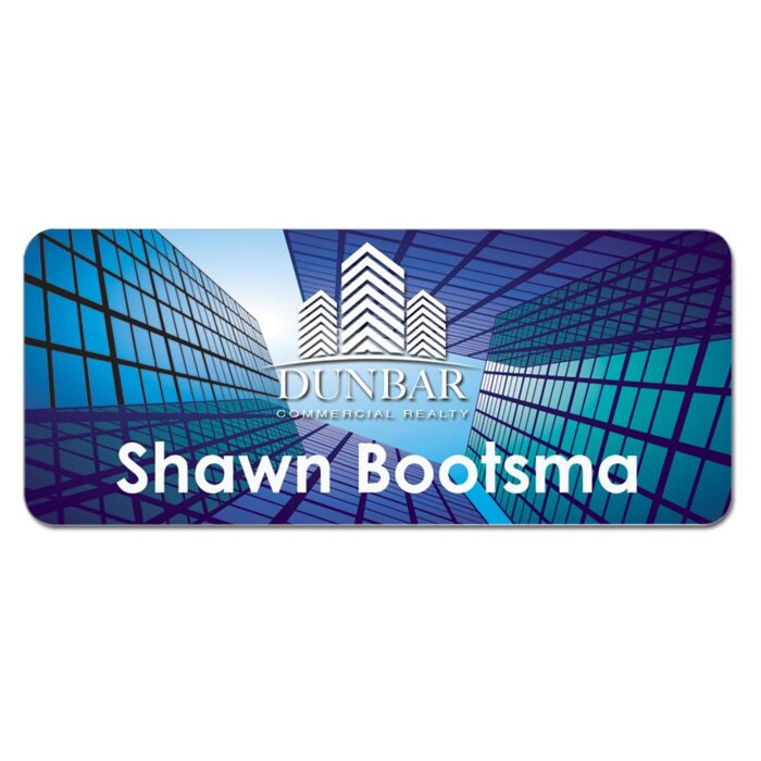 Full Color Name Badge 3 x 1.25 Thumbnail