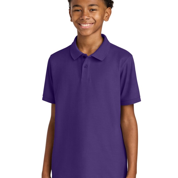 Youth Wearever Signature Pique Polo Thumbnail