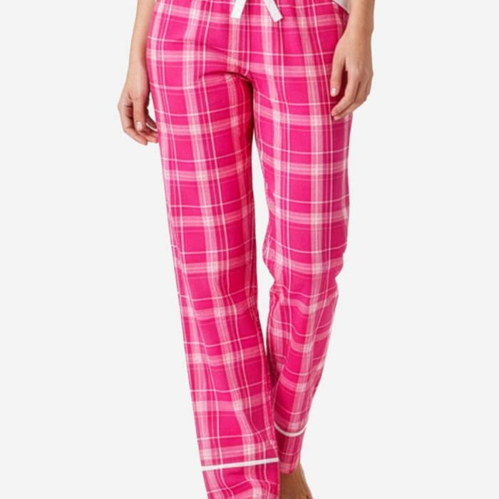 Women's Cuff Flannel Pants Thumbnail