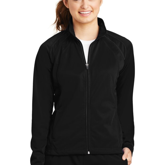 Ladies Tricot Track Jacket Thumbnail