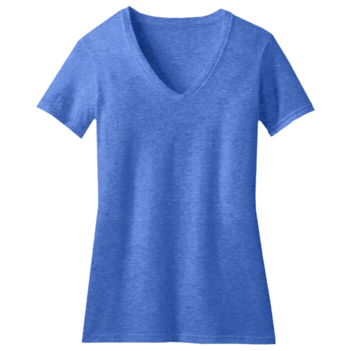 ™ Ladies Perfect Blend ® V Neck Tee Thumbnail