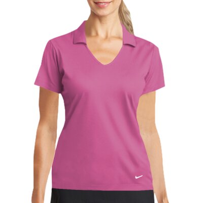 Golf Ladies Dri FIT Vertical Mesh Polo Thumbnail