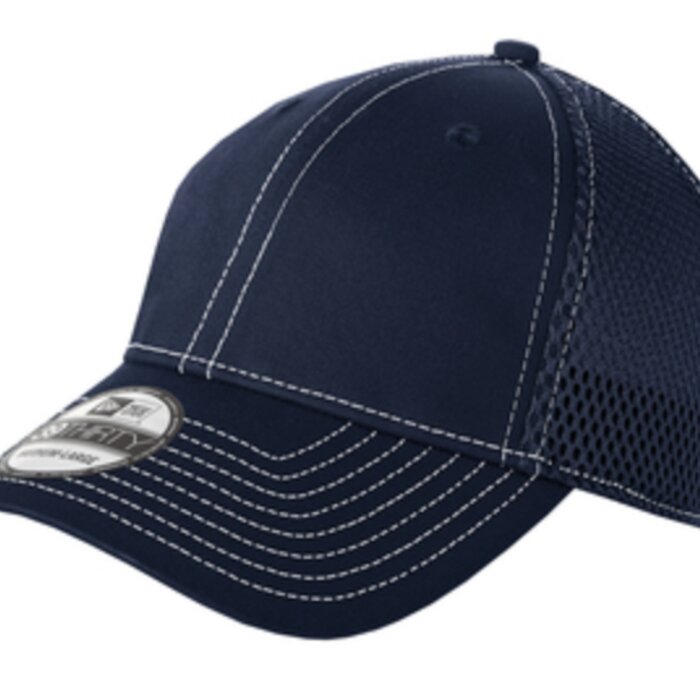 Stretch Mesh Contrast Stitch Cap Thumbnail