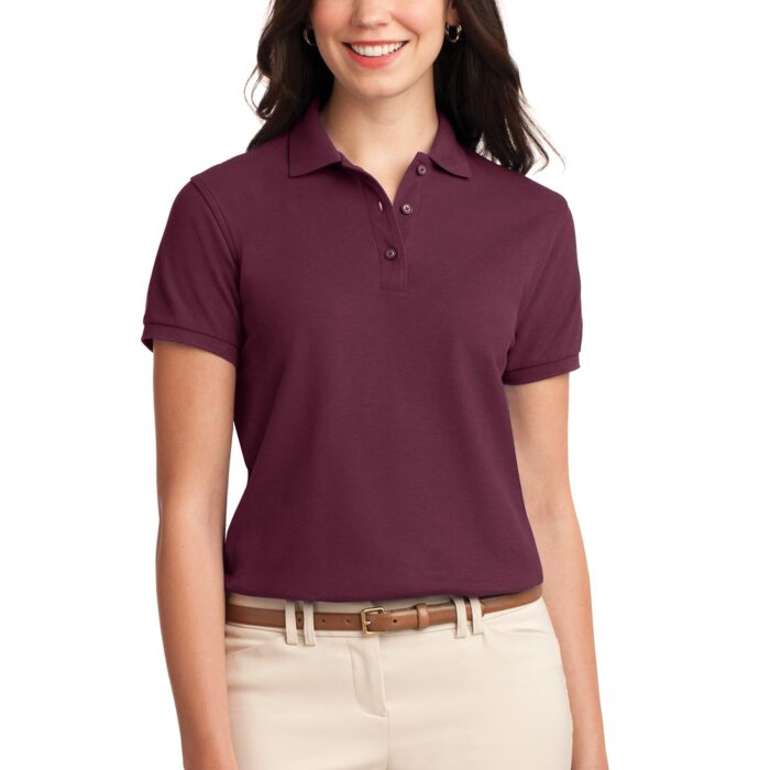 Ladies Silk Touch™ Pique Polo Thumbnail