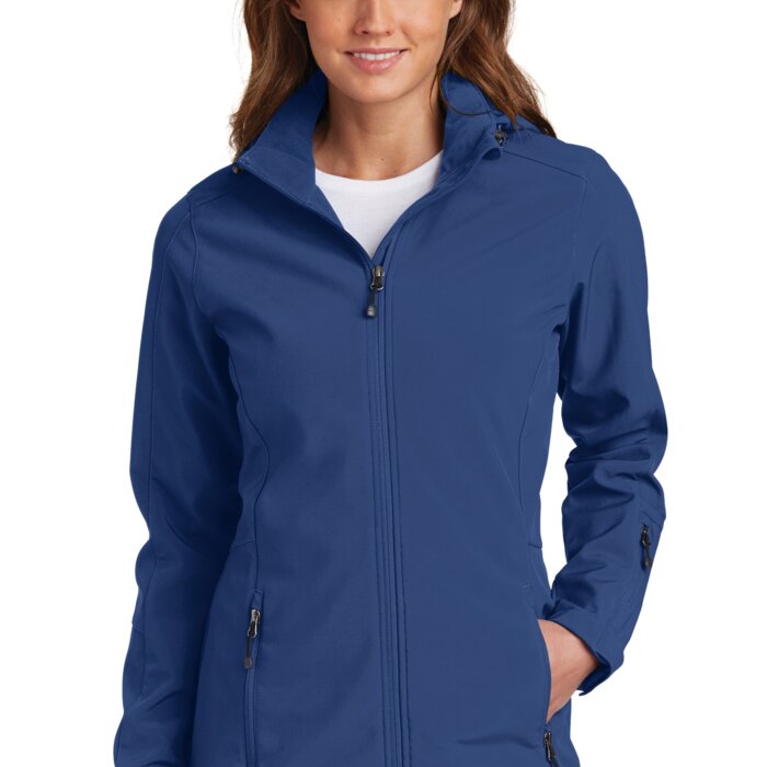 Ladies Hooded Soft Shell Parka Thumbnail