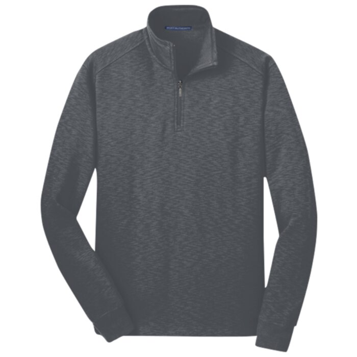 Slub Fleece 1/4 Zip Pullover Thumbnail