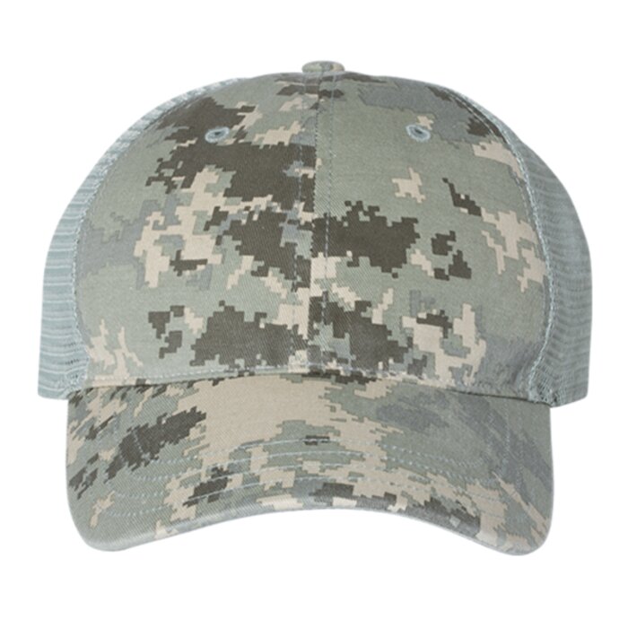 Camo Washed Trucker Cap Thumbnail