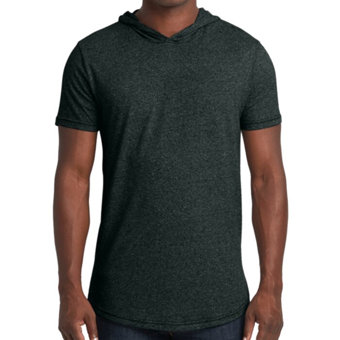 Mock Twist Short Sleeve Hoodie Thumbnail