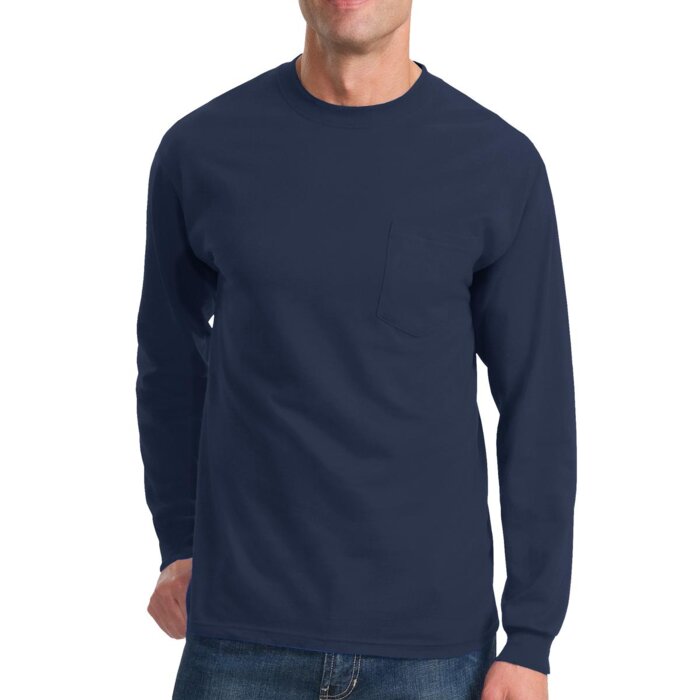 Custom Printed Long Sleeve T-Shirts | Logo Wear Company