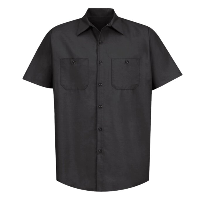 Industrial Short Sleeve Work Shirt Thumbnail
