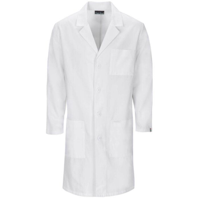 Cherokee Professional Whites Unisex Lab Coat Thumbnail