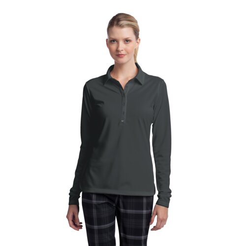 Ladies Long Sleeve Dri FIT Stretch Tech Polo Thumbnail