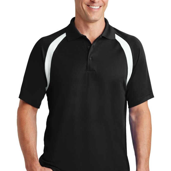 Dry Zone ® Colorblock Raglan Polo Thumbnail