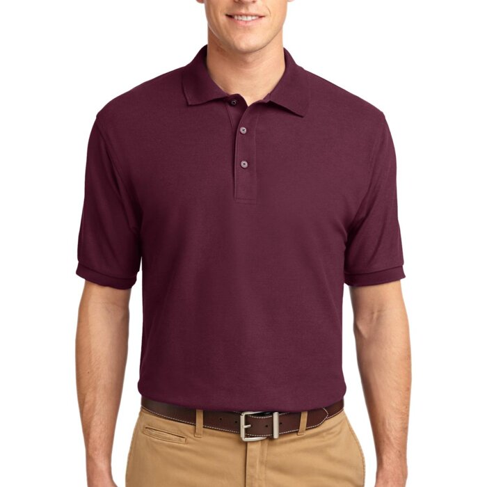 Tall Silk Touch™ Pique Polo Thumbnail