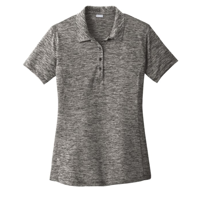 Ladies PosiCharge ® Electric Heather Polo Thumbnail