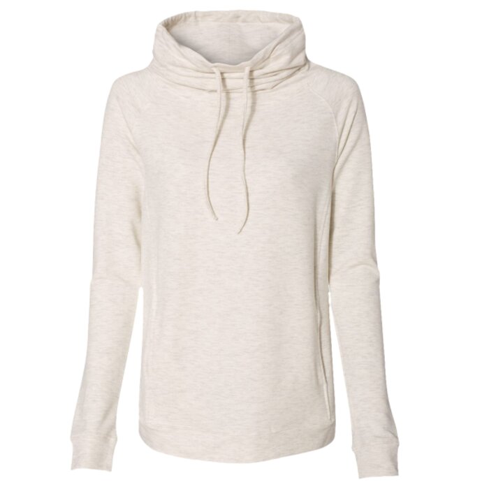 Women’s HeatLast™ Fleece Faux Cashmere Funnel Neck Sweatshirt Thumbnail