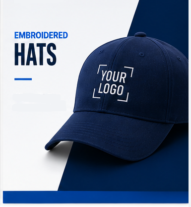 Custom embroidered corporate hats