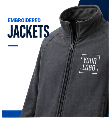 Custom embroidered corporate jackets