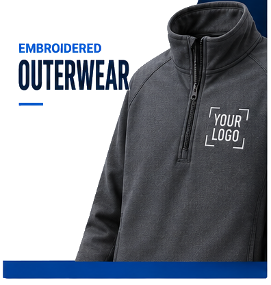 Custom embroidered corporate outerwear