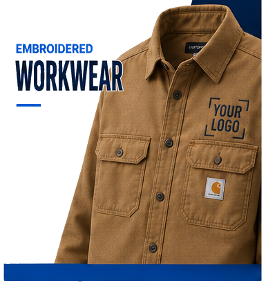 Custom embroidered corporate workwear